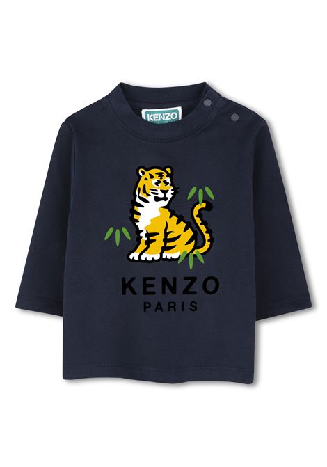 T-shirt con stampa KENZO KIDS | K62111845